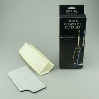 Riccar Premium Filter Set - Pleated HEPA Post Filter and Charcoal Secondary Filter