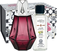 Maison (Lampe) Berger Prisme Garnet Red Gift Set w/250ml Wilderness
