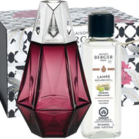 Maison (Lampe) Berger Prisme Garnet Red Gift Set w/250ml Wilderness