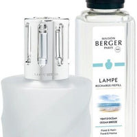 Maison (Lampe) Berger Spiracle Frosted Gift Set Lamp with 250ml Ocean Breeze