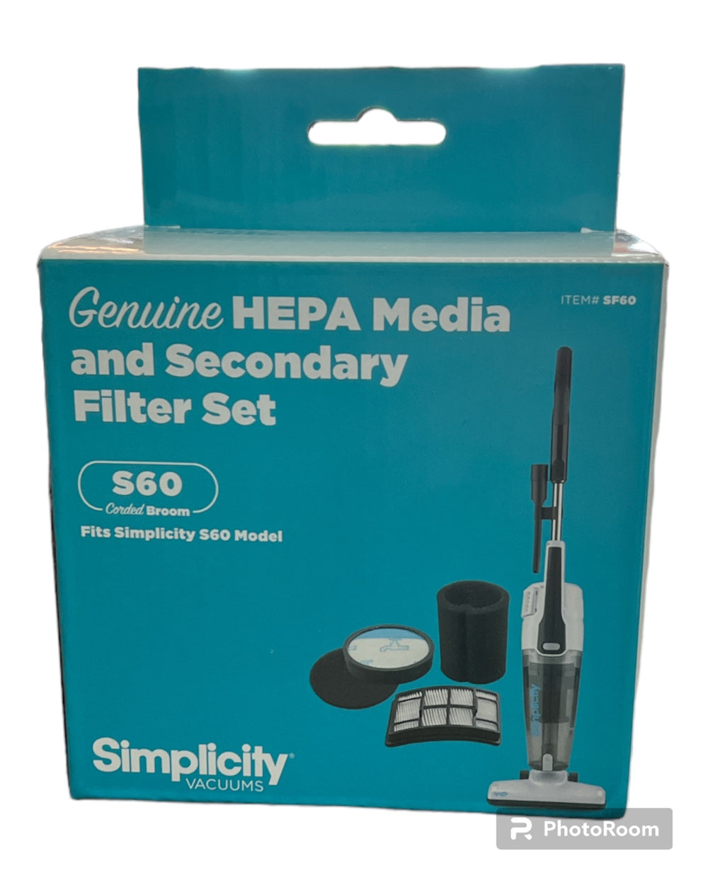 Simplicity S60 Genuine Hepa Media & Secondary filter