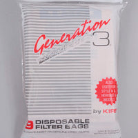 KIRBY,GENERATION 3,3PK,UPRIGHT Paper Bags - Ballwinvacuum.com