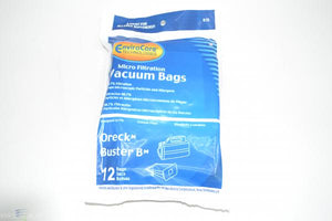 Oreck PAPER BAGS-ORECK,BUSTER B,12PK,MICRO,CANISTER - Ballwinvacuum.com