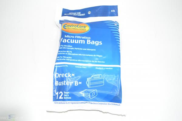 Oreck PAPER BAGS-ORECK,BUSTER B,12PK,MICRO,CANISTER - Ballwinvacuum.com