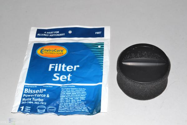 FILTER-BISSELL POWERFORCE,HELIX BAGLESS TURBO COMES W/FOAM - Ballwinvacuum.com