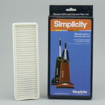 SIMPLICITY SYMMETRY FILTER SET HEPA AND CHARCOAL SYMP SYMPBP - Ballwinvacuum.com